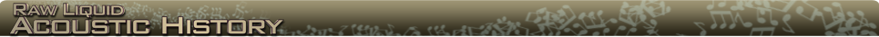 Acoustic History Name Banner Acoustic History Name Banner