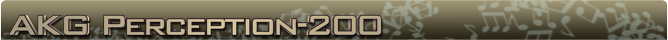 Akg Perception - 200 name banner