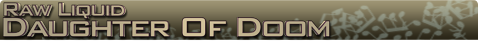 Daugter of doom Name banner