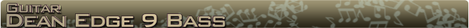 Dean edge 9 Name banner