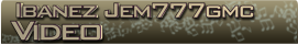 Ibanez Jem777gmc video banner