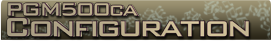 Ibanez PGM500ca Configuration banner