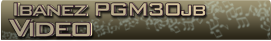 Ibanez Pgm30jb Video banner