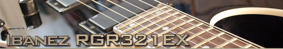 Ibanez RGR321 Top banner