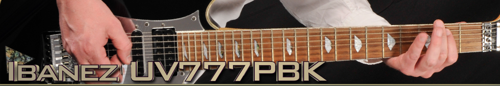Ibanez Uv777pbk Top banner