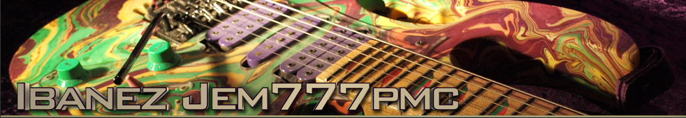 Ibanez jem777pmc Top Banner