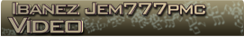 Ibanez jem777pmc Video banner