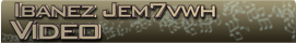 Ibanez jem7VWH video Banner 2