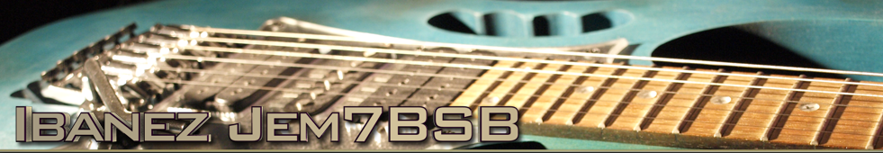 Ibanez jem7bsb top banner