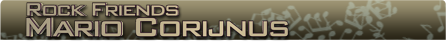 Rock Friends Mario Corijnus banner