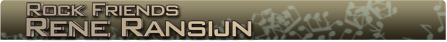 Rock Friends Rene Ransijn banner
