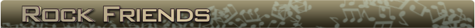 Rock Friends Top Name Banner