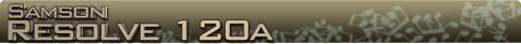 Samson Resolve 120a name banner