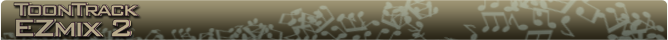 Toontrack EZMix 2 name banner Toontrack EZMix 2 name banner