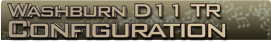 Washburn D11 TR configuration Banner